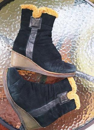 Ботинки кожа цигейка reliss 36-37 размер