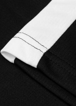 Спортивная футболка sondico fundamental polyester football black/white3 фото