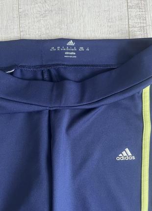 Оригінальні яскраві легінси, тайтси для занять спортом adidas6 фото