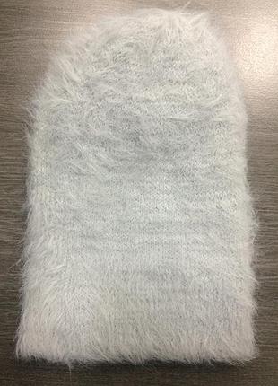 Шапка травка пушиста м’яка pull&bear