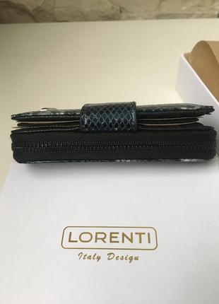 Шкіряний жіночий гаманець lorenti італія3 фото