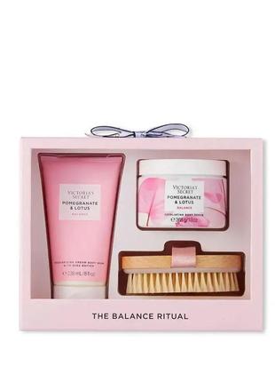 Подарунковий набір victoria's secret the balance ritual pomegranate & lotus