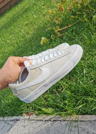 Nike sb zoom blazer low pro gt iso dh9539-100 оригінал кеди кроссівки8 фото