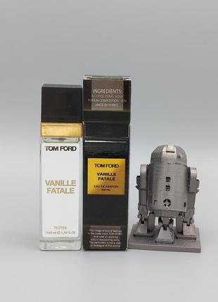 Туалетна вода в мініатюрі на натуральних маслах tom ford vanille fatale1 фото