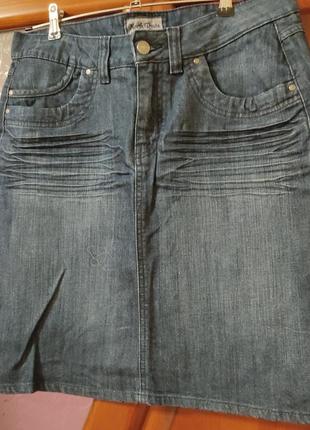 Спідниця джинсова. юбка2 фото