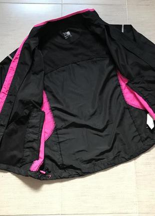Куртка вітровка спортивна, англійського бренда, karrimor running black/pink. 40 евро7 фото
