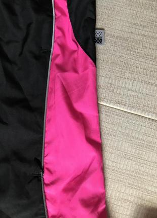 Куртка вітровка спортивна, англійського бренда, karrimor running black/pink. 40 евро5 фото