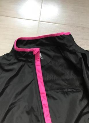 Куртка вітровка спортивна, англійського бренда, karrimor running black/pink. 40 евро4 фото