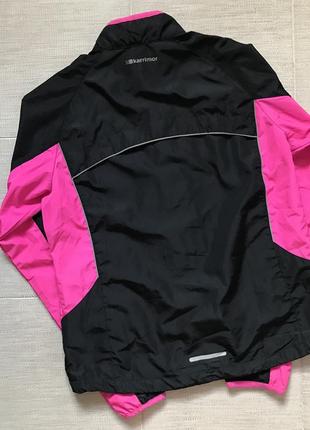 Куртка вітровка спортивна, англійського бренда, karrimor running black/pink. 40 евро10 фото