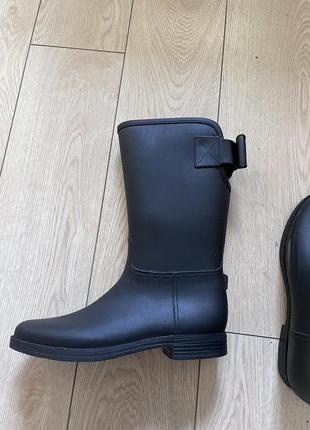 Резинові гумові черевики 38р