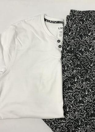 Піжама чоловіча штани і футболка livergy