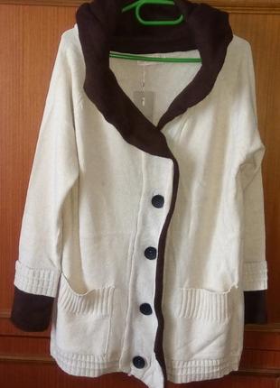 Cупер кардиган машинной вязки. 4