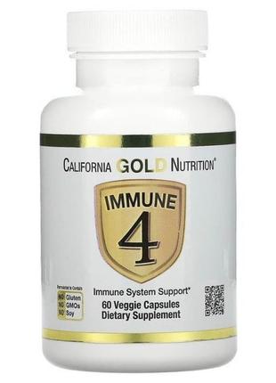 Вітаміни для імунної системи, immune 4, california gold nutrition, 60 таб.