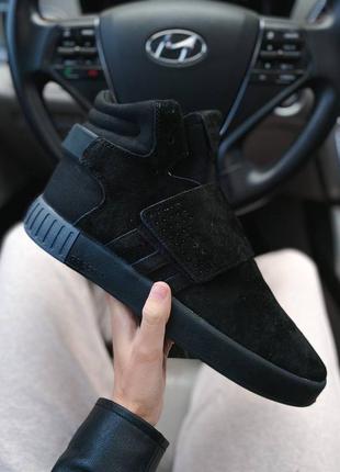 Кросівки adidas tubular black чорні