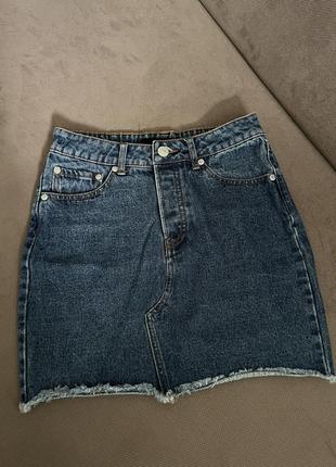 Джинсова спідниця