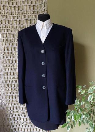 Ідеальний, новий, вінтажний піджак повністью шерстяний 🐏 розмір l