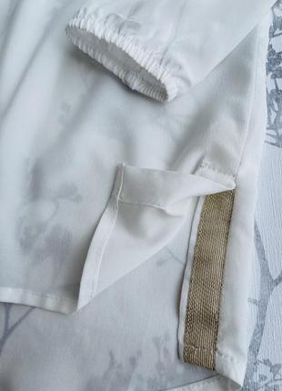 Rinascimento біла блуза сорочка з довгим рукавом5 фото