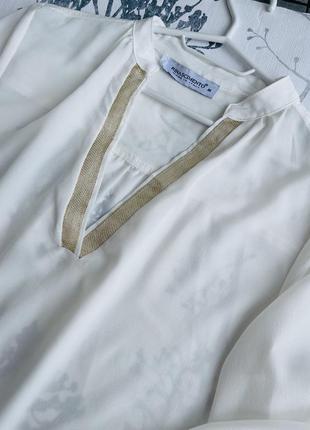Rinascimento біла блуза сорочка з довгим рукавом6 фото