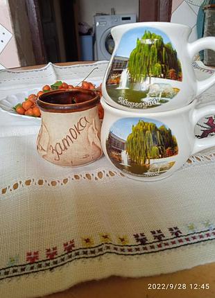 Чашки "миргород" та "затока"