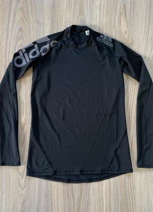 Мужская тренировочная компрессионная кофта adidas alphaskin2 фото