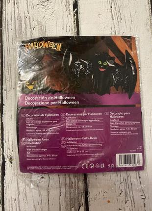 Хелоуін хеллоуин  halloween надувна куля надувной летучая мышь кажан шарик