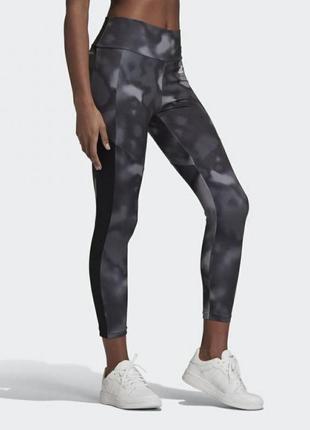 Леггинсы adidas designed to move allover print leggings3 фото