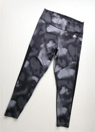 Леггинсы adidas designed to move allover print leggings4 фото