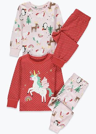 Новорічні піжами для дівчинки matalan