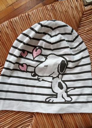 Reserved хлопковая шапка снупи snoopy