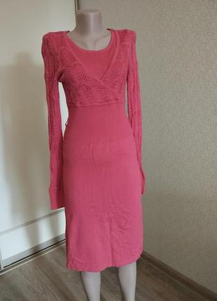 Сукня трикотаж бавовна рр 46-48 італія anna maria