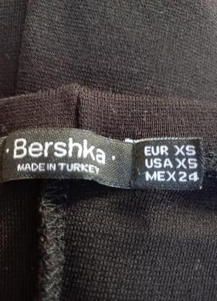 Трикотажне плаття з відкритими плечима bershka2 фото