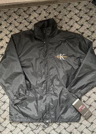 Ветровка дождевик большого размера  calvin klein оригинал