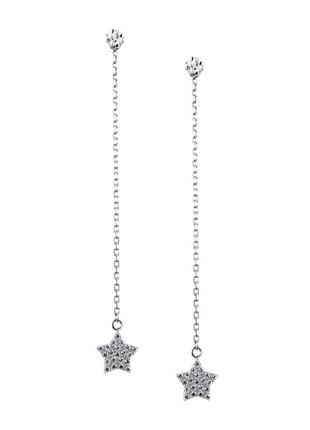 Сережки дизайнерські fredinskaya chain stars