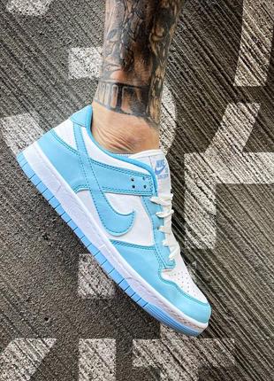 Nike dunk low university blue❤️36рр-43рр❤️кросівки найк данк голубі демісезонні, кросовки найк данк голубые весна-осень