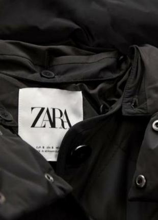 Стильное стеганое пальто zara l-xl8 фото