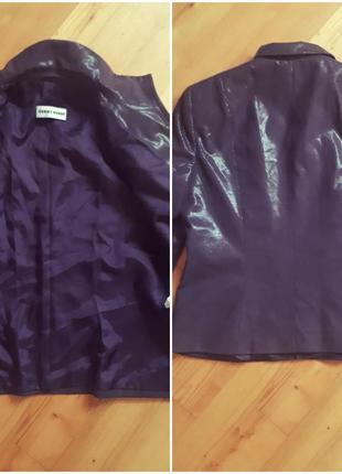 Піджак, куртка, вітровка з штучної замші з лазерною обробкою.4 фото