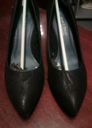 Шикарные классические туфли фирмы марко тоззи 40р1 фото