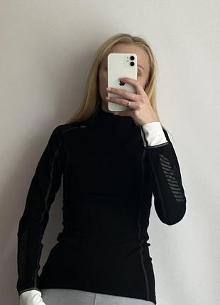 Лонгслів helly hansen, тепла кофта для спорту