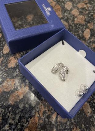 Сережки swarovski