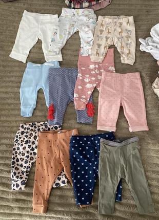 Штани, джинси, комбінезони, джогери, легінси для немовлят 0-3 місяці