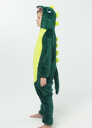 🌈яркі оригінальні піжами кігурумі динозавр діно дракон для хлопчиків та дівчаток