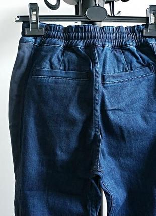 Плотные джинсы джоггеры унисекс slim fit denim jogger wesc швеция оригинал9 фото