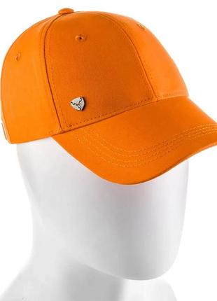 Бейсболка с тонкого коттона кепка летняя на регуляторе atrics ib287 оранжевый