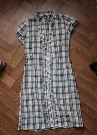 Платье на пуговицах 3