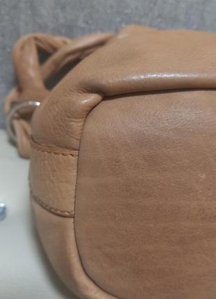 Сумка сумочка 100%кожа средняя брендовая.5 фото