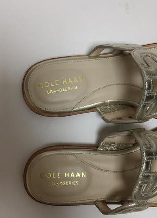 Женские сандалии cole haan, кожа, оригинал, новые, размер 35,5.5 фото