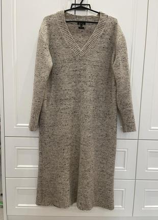 Платье шерстяное оригинал massimo duti р.м