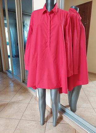 Асимметричная рубашка 👕, туника большого размера