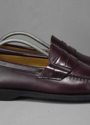 Sebago penny loafers лофери мокасини туфлі чоловічі шкіряні. ручна робота. сша. оригінал. 42 р/27 см1 фото