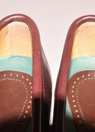 Sebago penny loafers лофери мокасини туфлі чоловічі шкіряні. ручна робота. сша. оригінал. 42 р/27 см7 фото